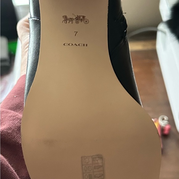 Coach Orchid Leather Boots - Picture 5 of 10